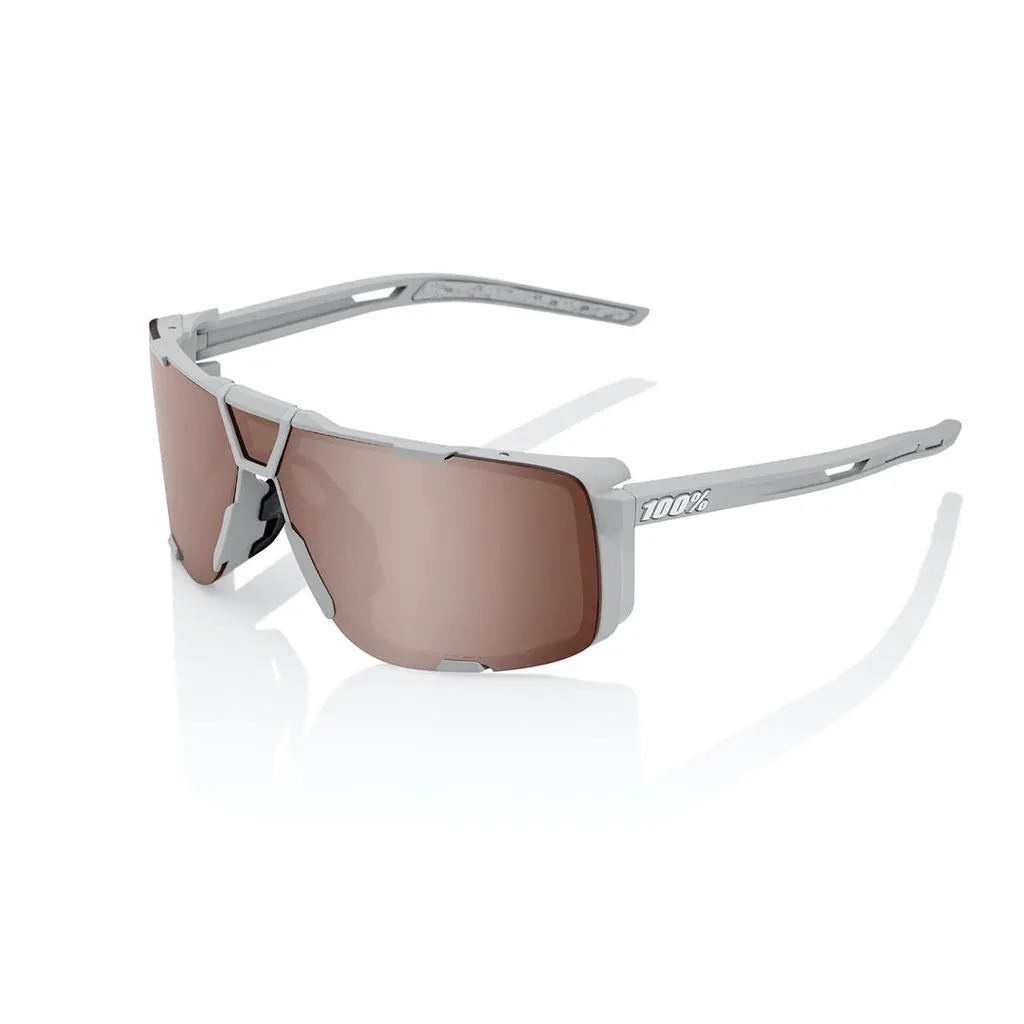 100% Eastcraft - Soft Tact Cool Grey - HiPer Crimson Lens