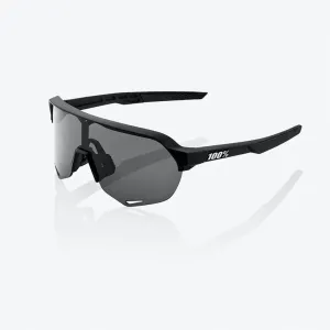 100% S2 - Soft Tact Black - Smoke Lens