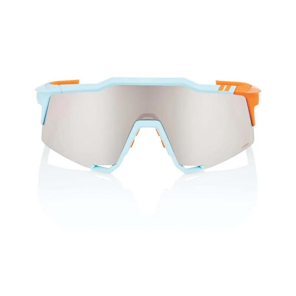 100% Speedcraft - Soft Tact Two Tone - HiPER Silver Mirror Lens