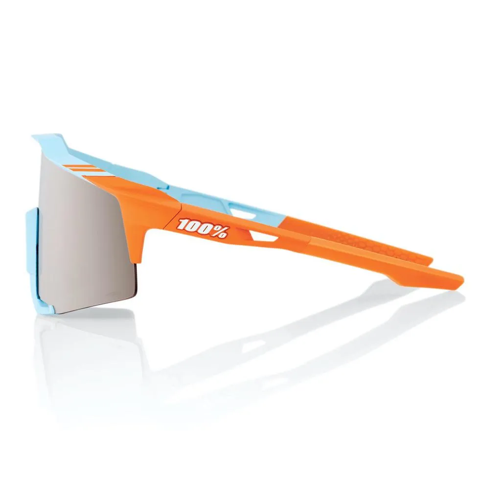 100% Speedcraft - Soft Tact Two Tone - HiPER Silver Mirror Lens