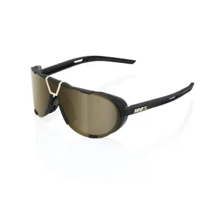 100% Westcraft - Soft Tact Black - Soft Gold Mirror Lens