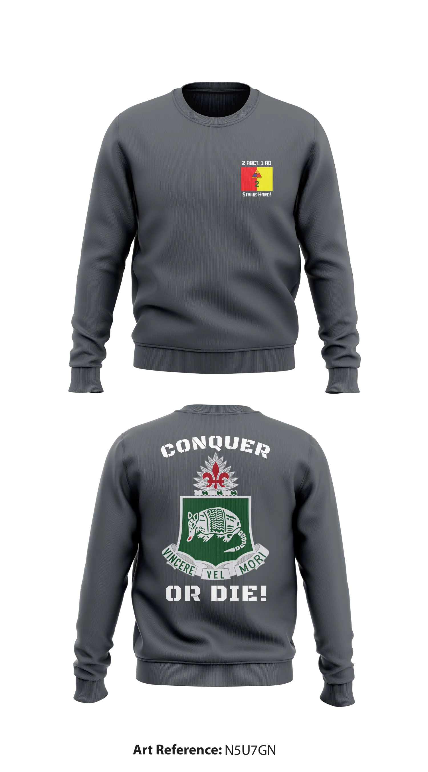 2/1 1-35 AR Store 1 Core Men's Crewneck Performance Sweatshirt - N5u7gn