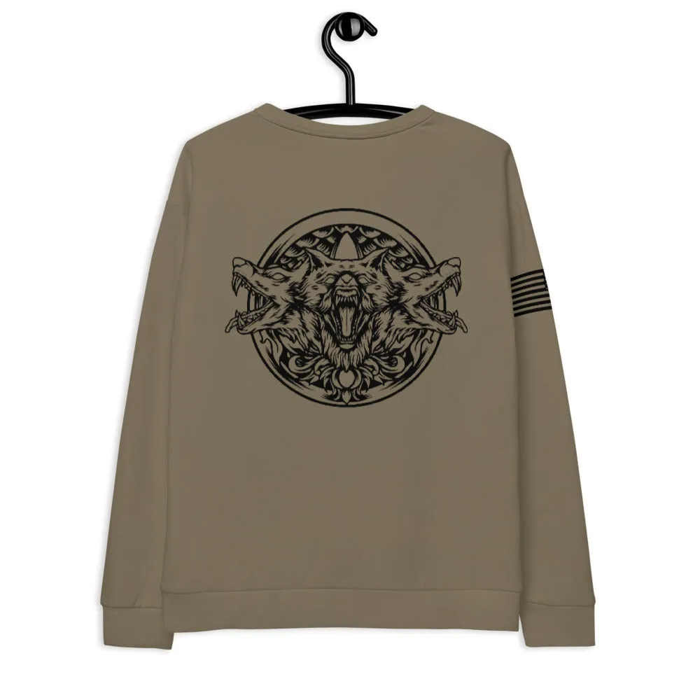 2nd Pl. B Co. 392nd ESB Premium Core Men's Crewneck Performance Sweatshirt - 3S2VaY