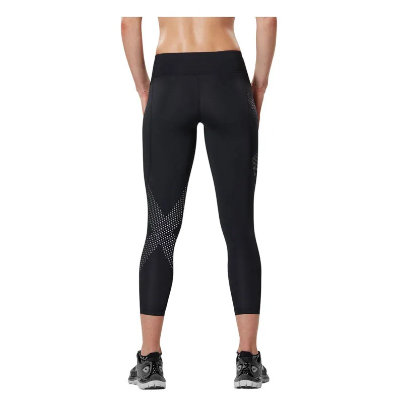 2XU Womens Mid-Rise 7/8 Compression Tights