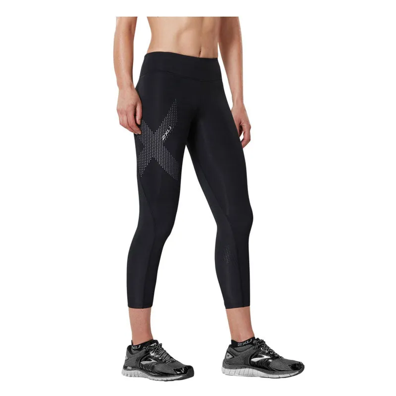 2XU Womens Mid-Rise 7/8 Compression Tights