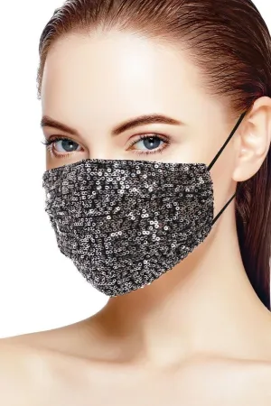 3D Sequin Facemask