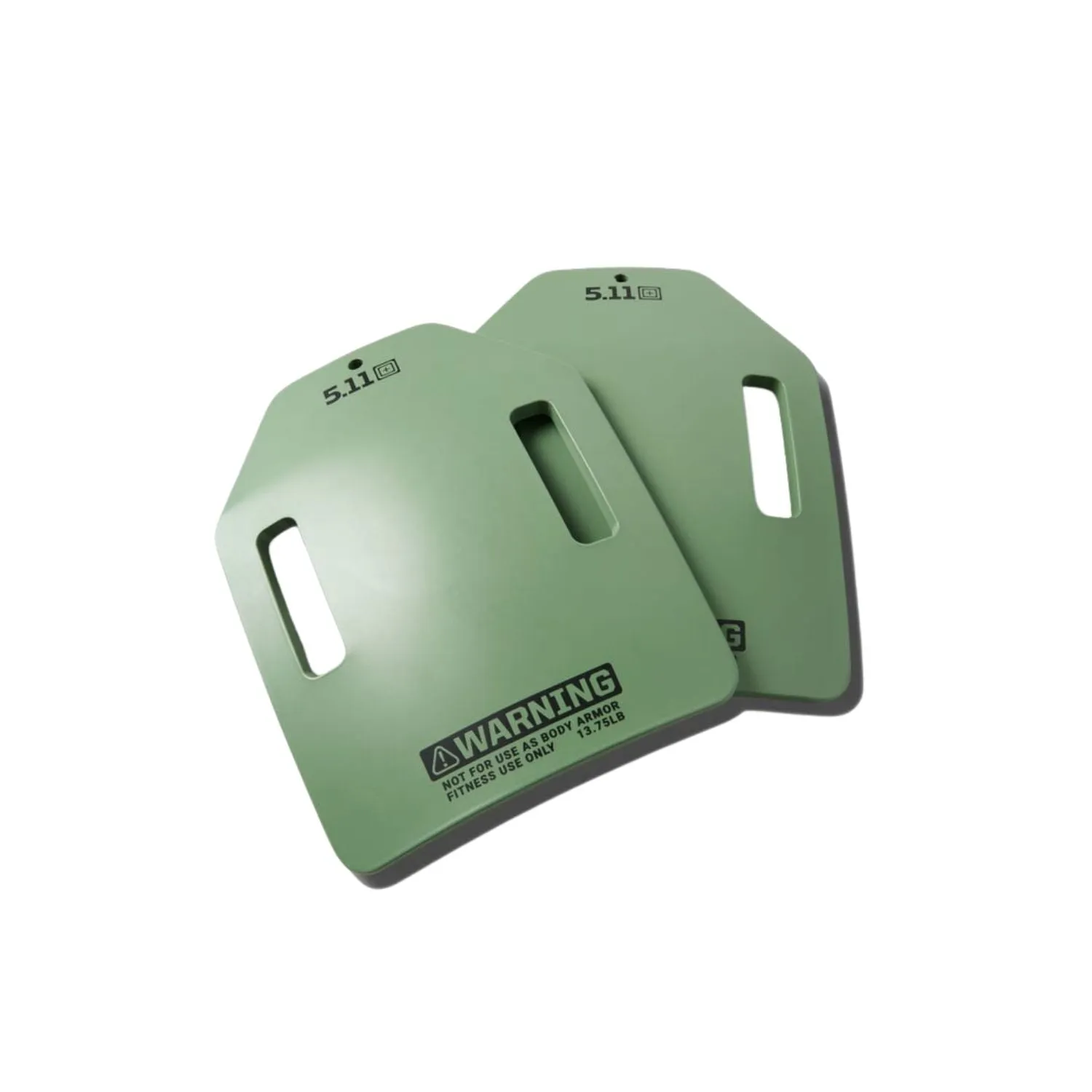 5.11 Tactical 13.75 lb Weight Plate Pair - Desert Sage