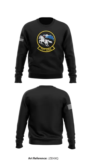 71st OSS Store 1 Core Men's Crewneck Performance Sweatshirt - JZEhXQ