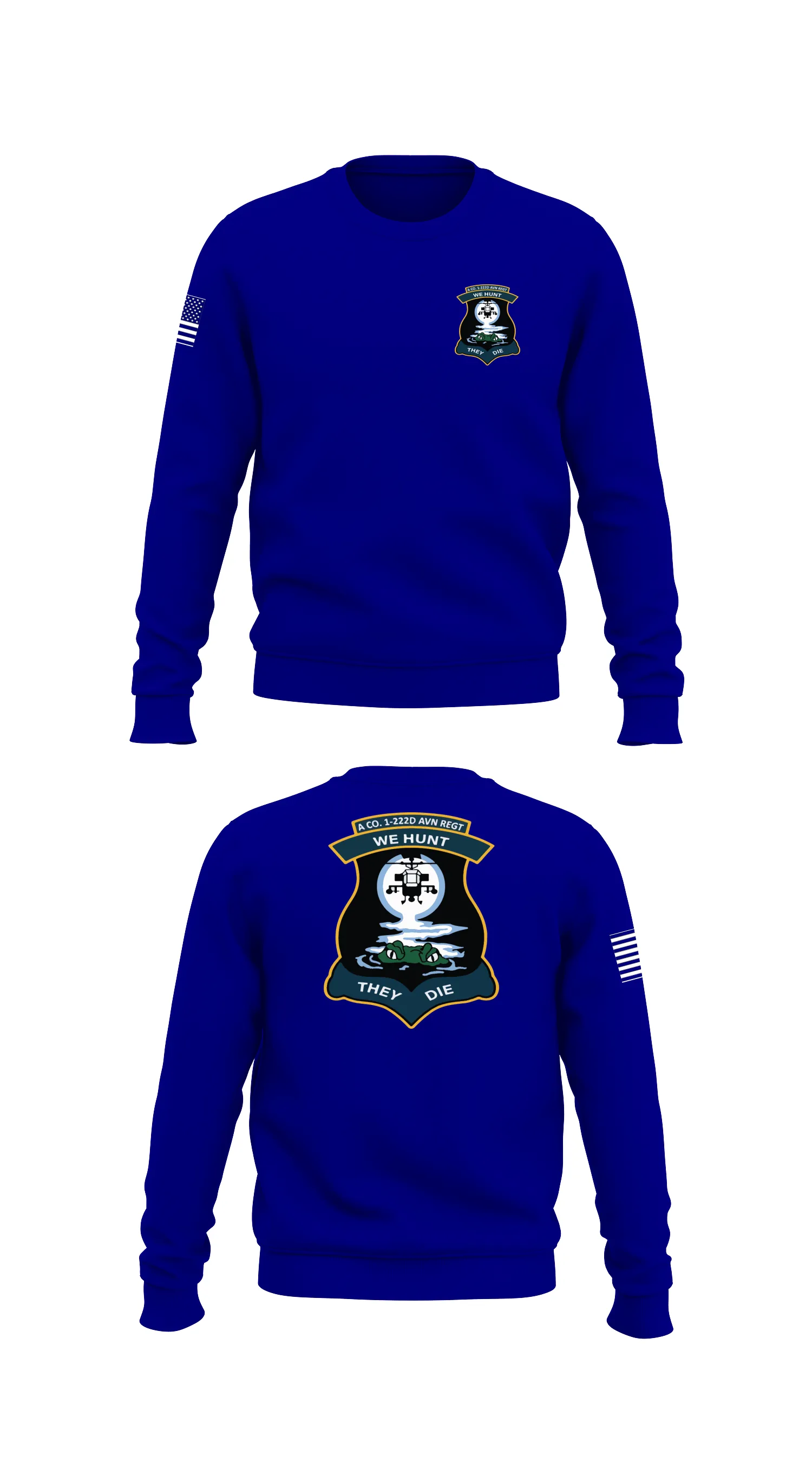 A/1-222  Core Men's Crewneck Performance Sweatshirt - 45648903904