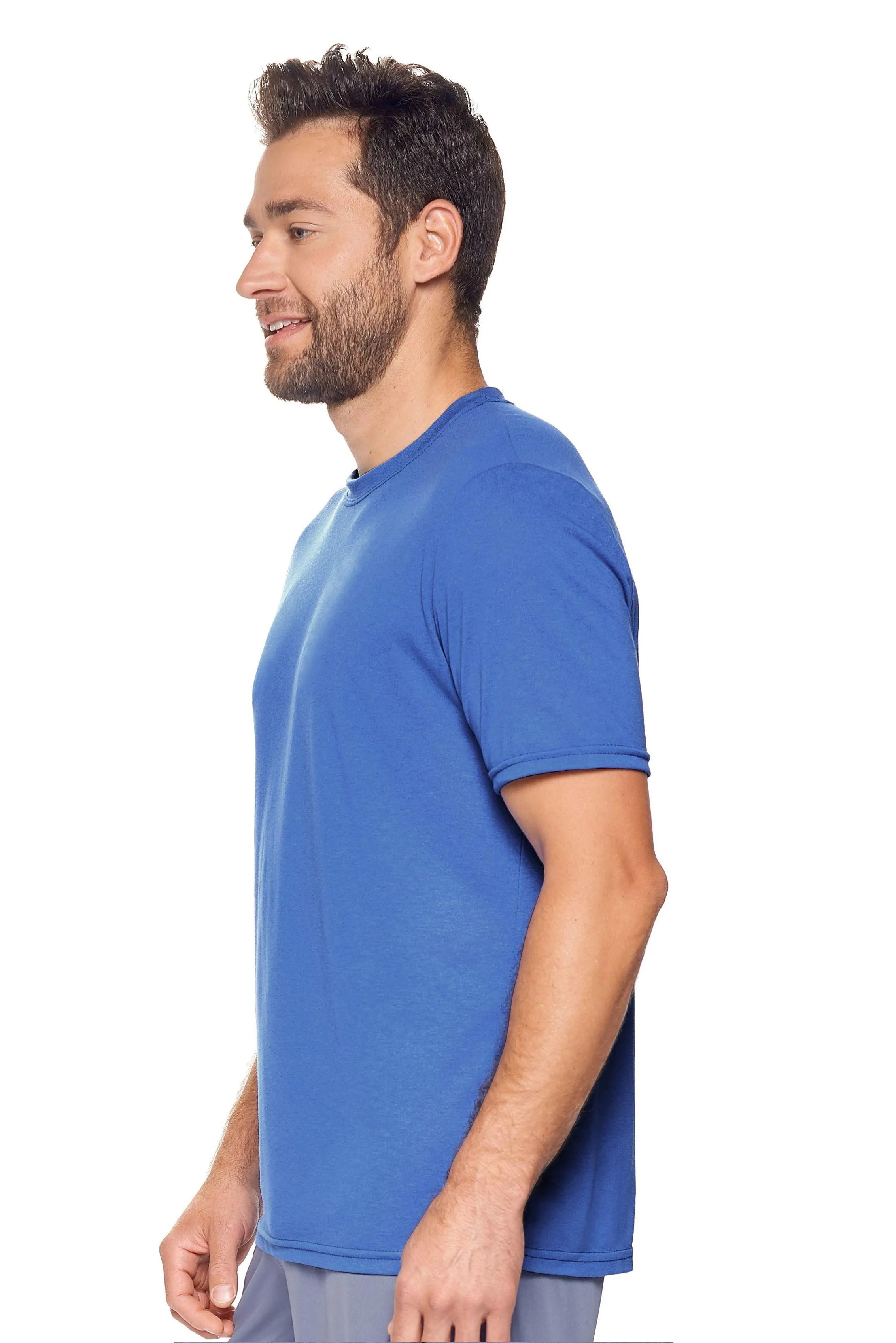 AA801 Performance Heather Crewneck