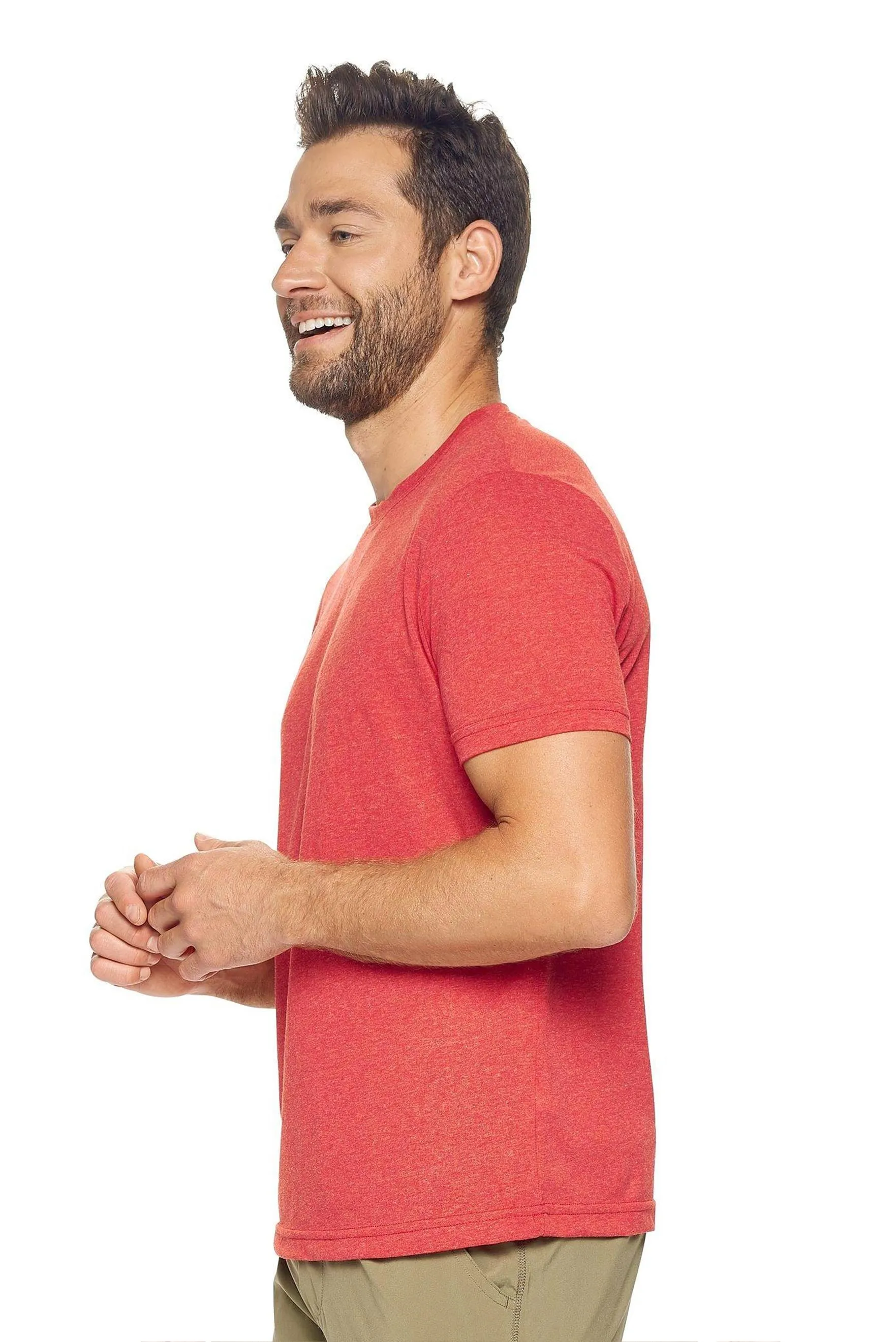 AA801 Performance Heather Crewneck