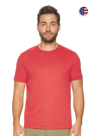 AA801 Performance Heather Crewneck