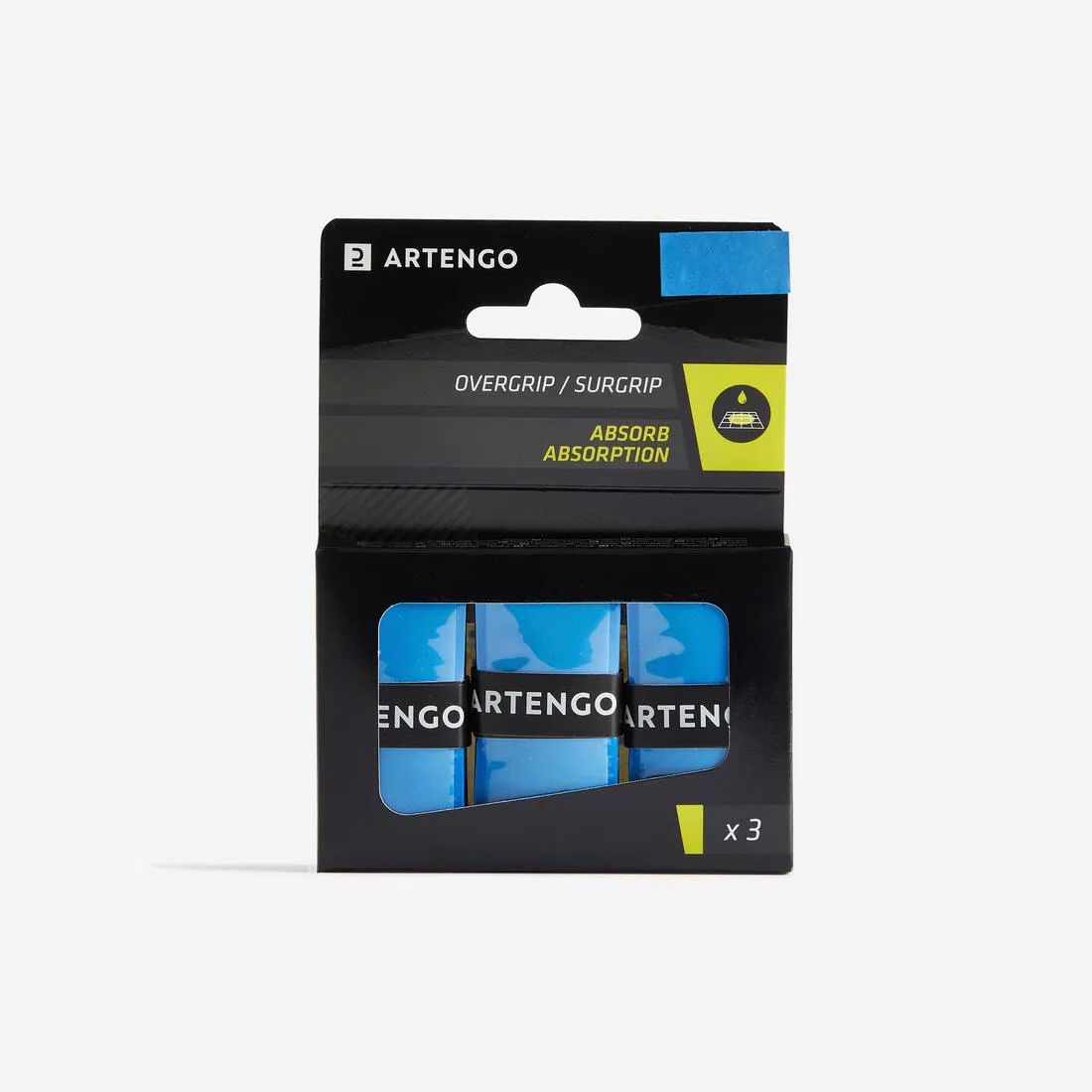 Absorbent Tennis Overgrip Tri-Pack