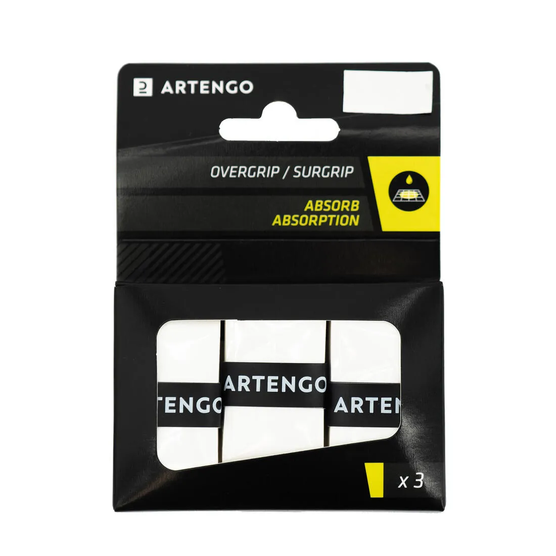 Absorbent Tennis Overgrip Tri-Pack