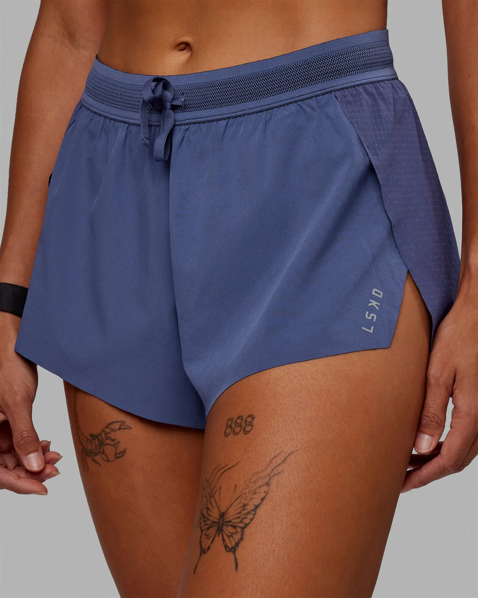 Accelerate 3" Run Shorts - Future Dusk