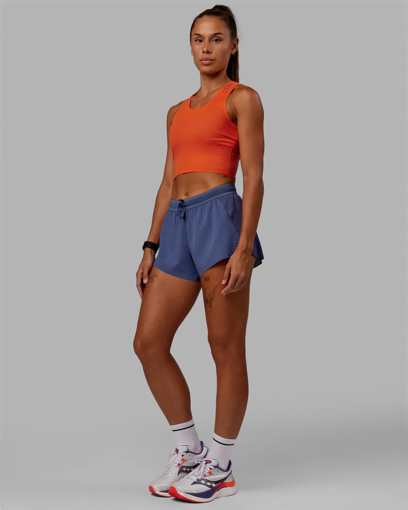 Accelerate 3" Run Shorts - Future Dusk