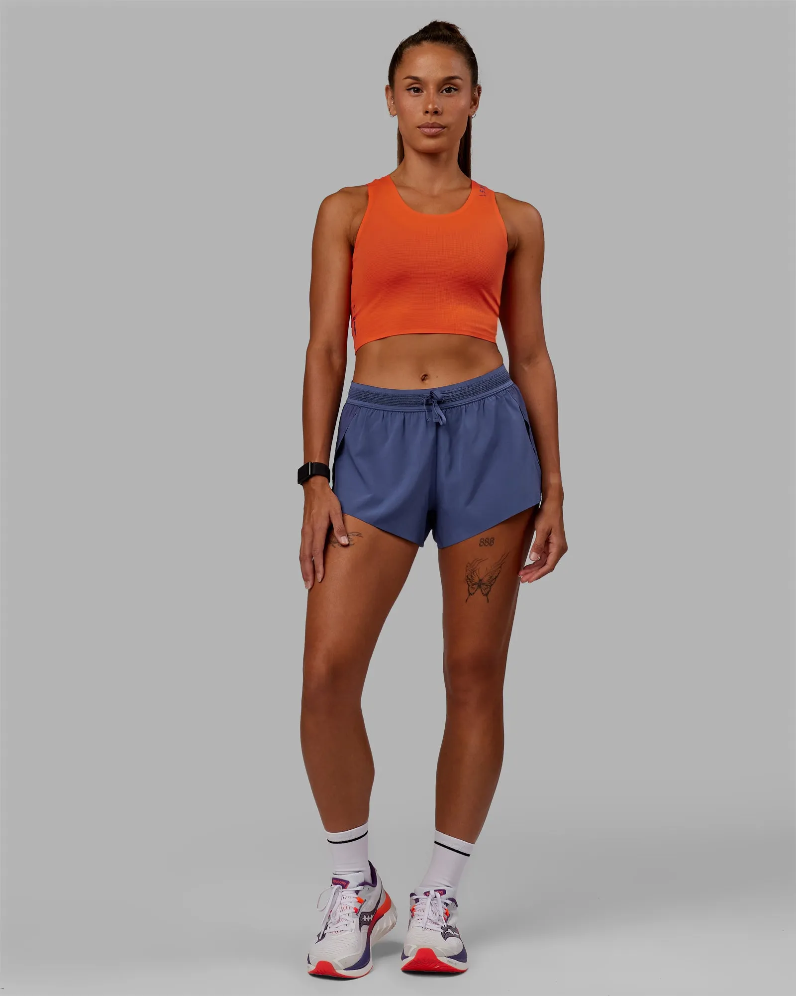 Accelerate 3" Run Shorts - Future Dusk