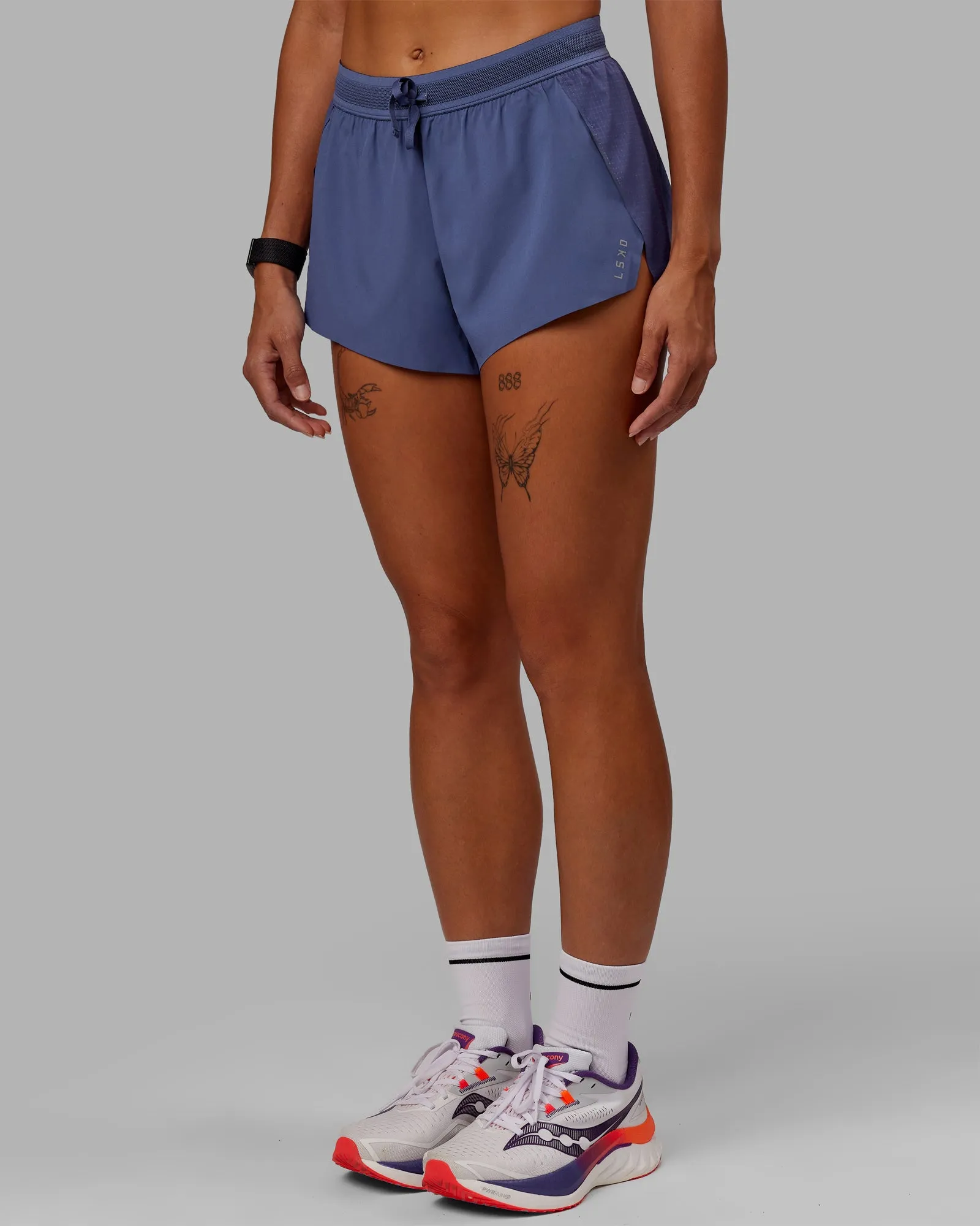 Accelerate 3" Run Shorts - Future Dusk