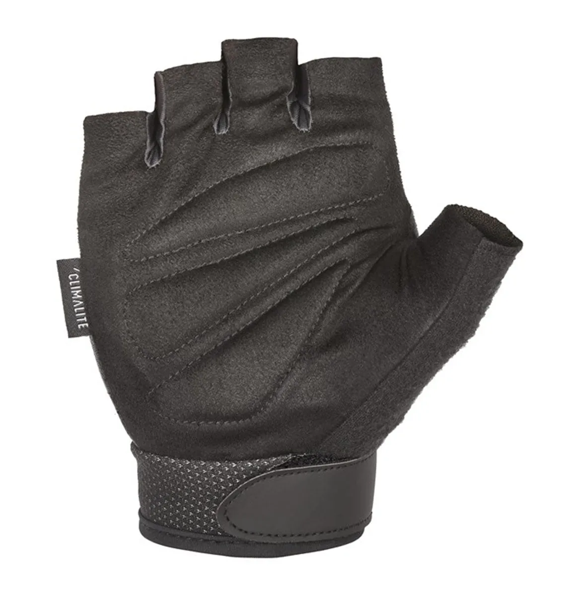 adidas Essential Adjustable Weight Lifting Gloves - Black/White
