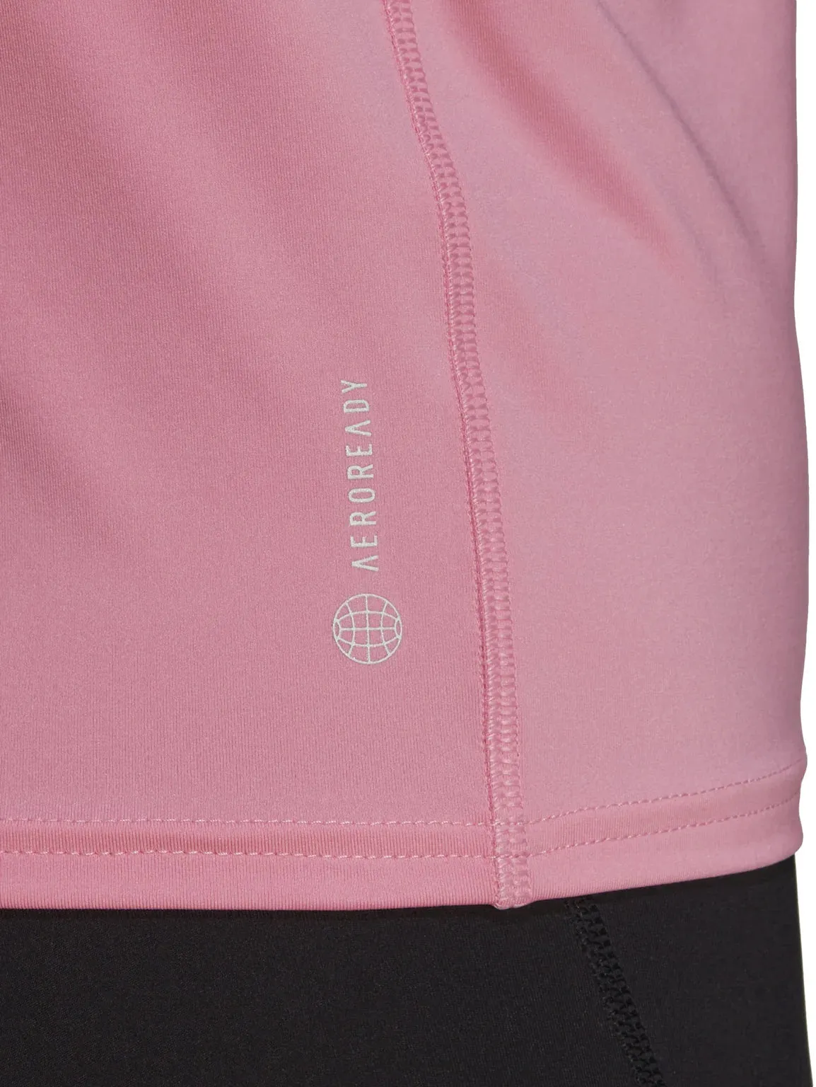 adidas Run Fast PB Short Sleeve Womens Running Top - Pink