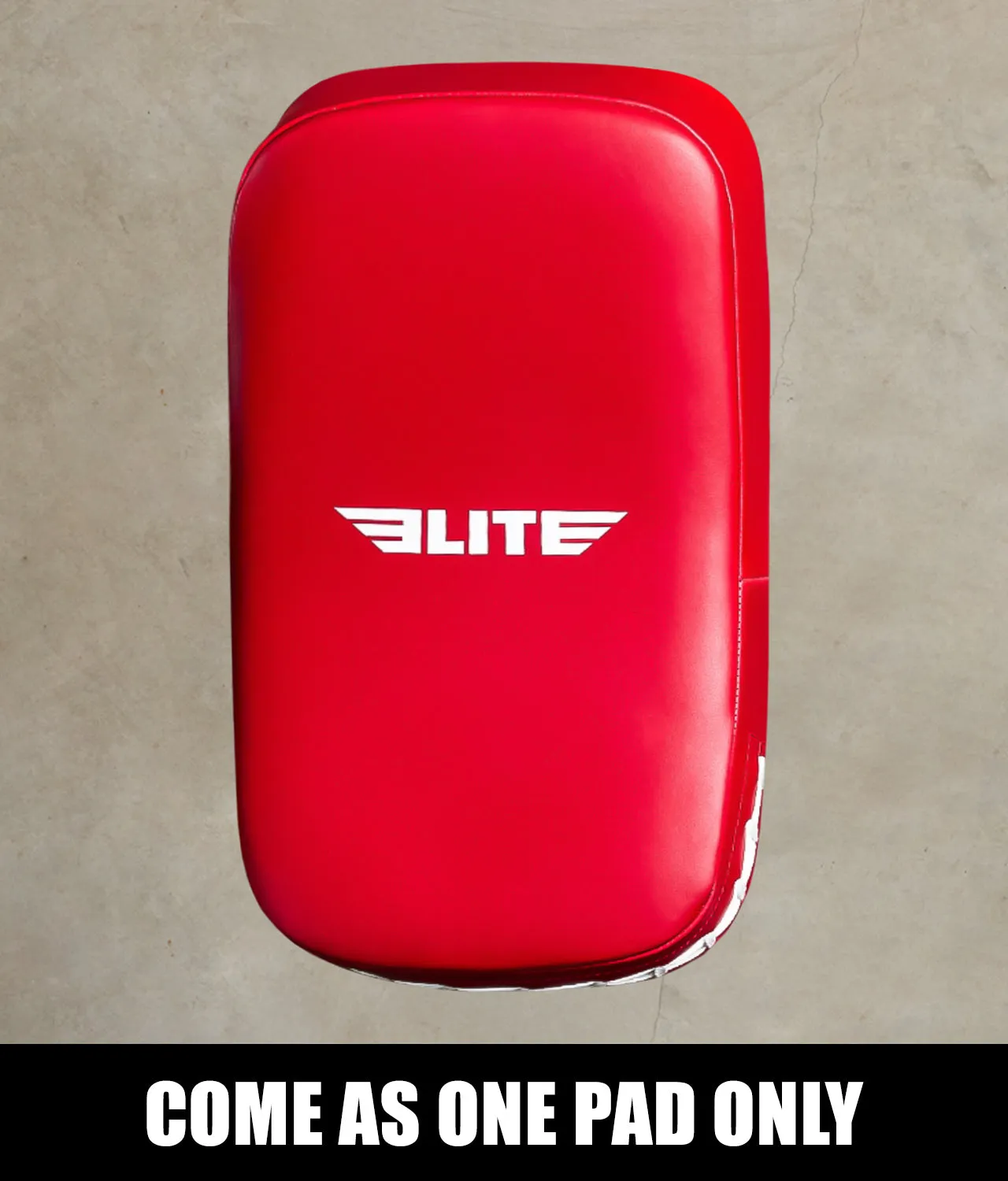 Adults Plain Red Muay Thai Kick Pad