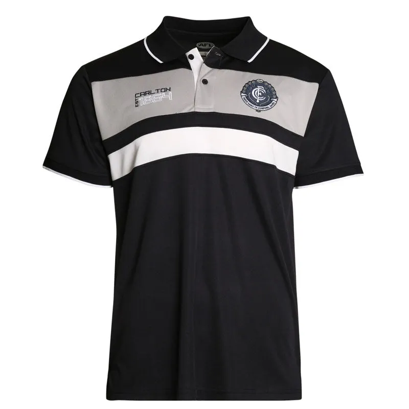 AFL Carlton Blues Mens 2018 Premium Polo
