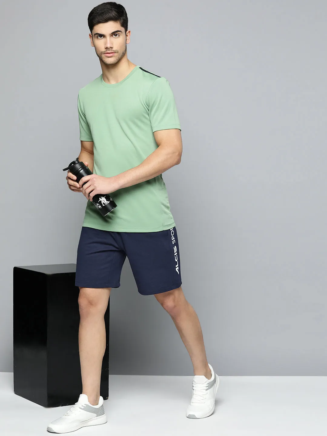 Alcis Men Slim Fit Sports Shorts