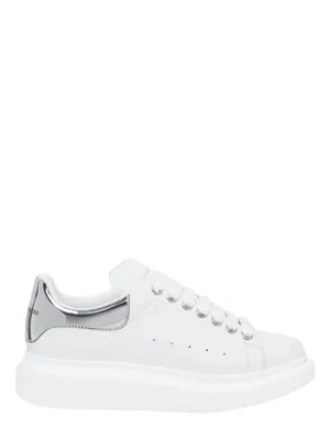 Alexander McQueen Sneaker in Off-White Mirror