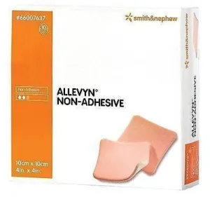 ALLEVYN Non-Adhesive 10cm x 10cm Advanced Foam Dressings