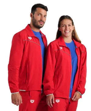 Arena Team Unisex Panel Jacket -  Red