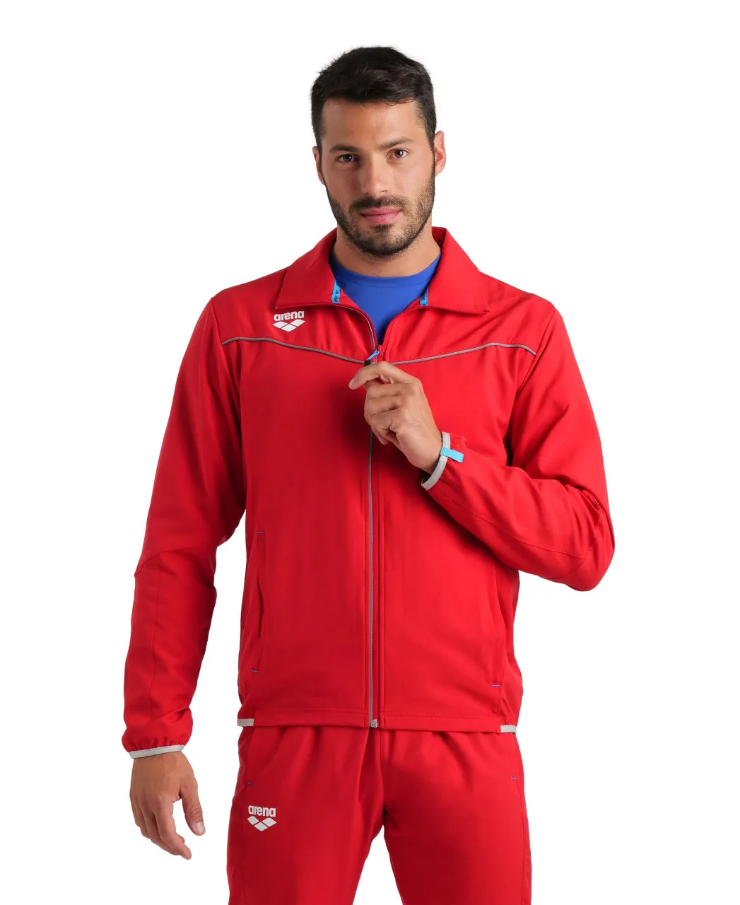 Arena Team Unisex Panel Jacket -  Red