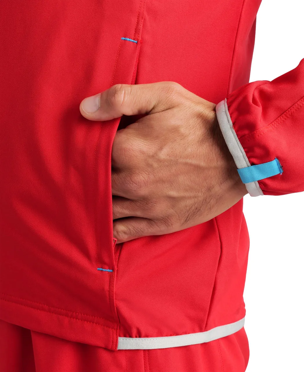 Arena Team Unisex Panel Jacket -  Red