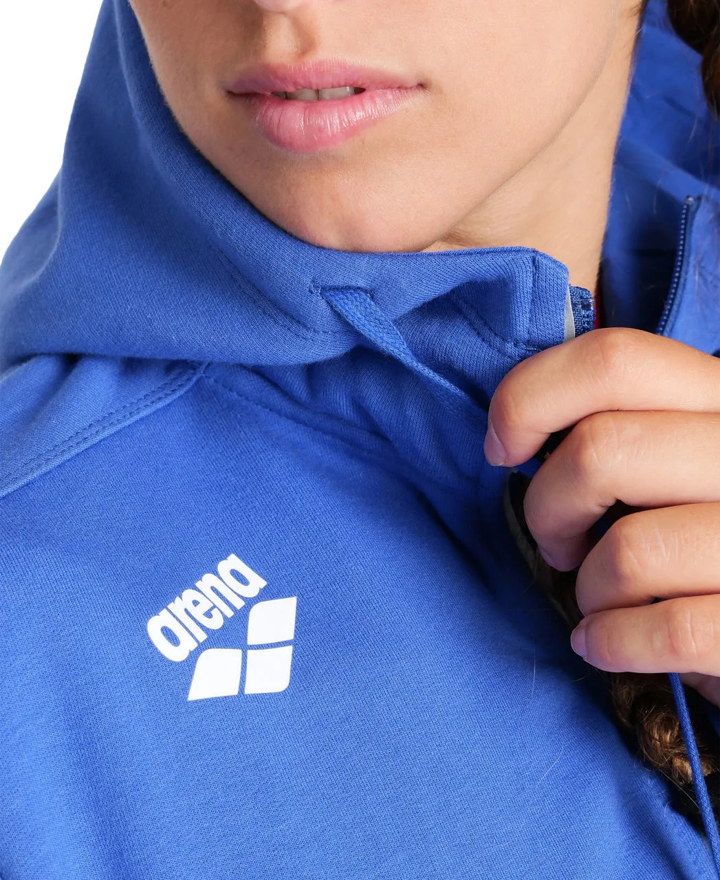 Arena Team Women's Hooded Panel Jacket - Royal
