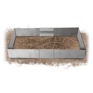 Arrowhead Forensics Adjustable Casting Frames - Footwear - 7.25 x 12 - 18 inches