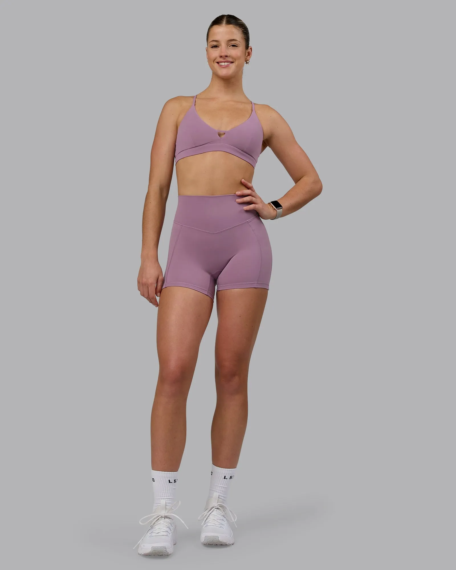 Ascend Sports Bra - Grape