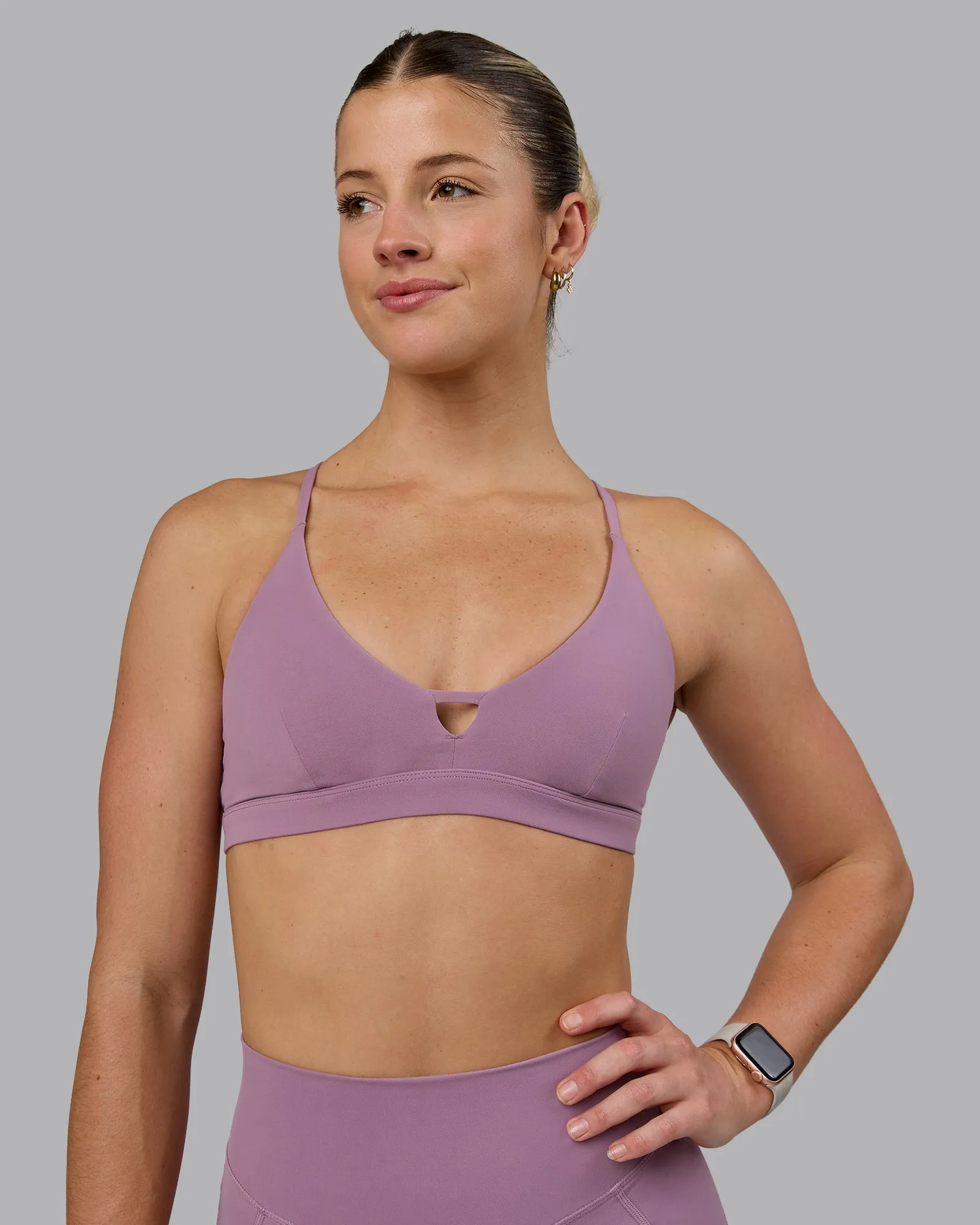 Ascend Sports Bra - Grape