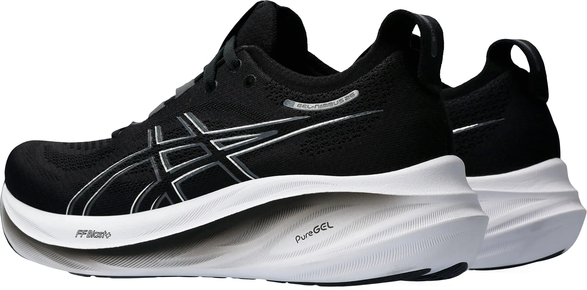 Asics Gel Nimbus 26 Womens Running Shoes - Black
