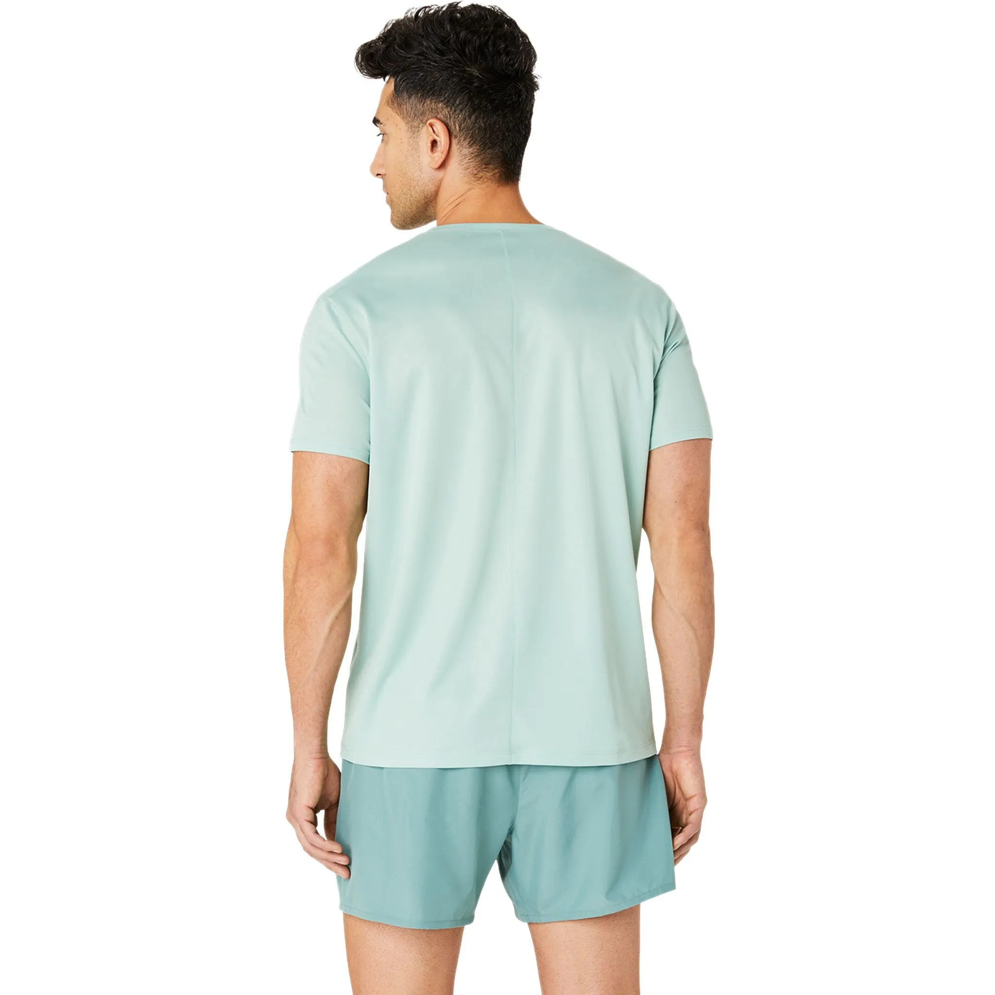 ASICS Silver Mens Running Tee