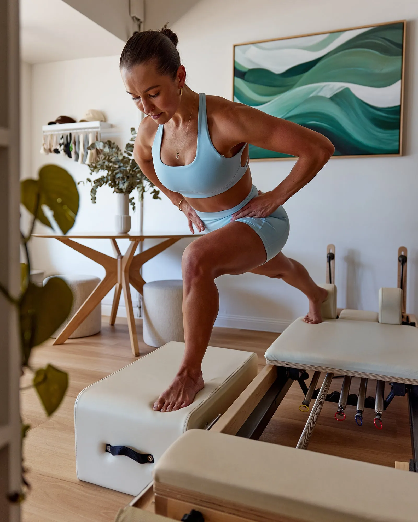 Aspire Sports Bra - Glacial Blue