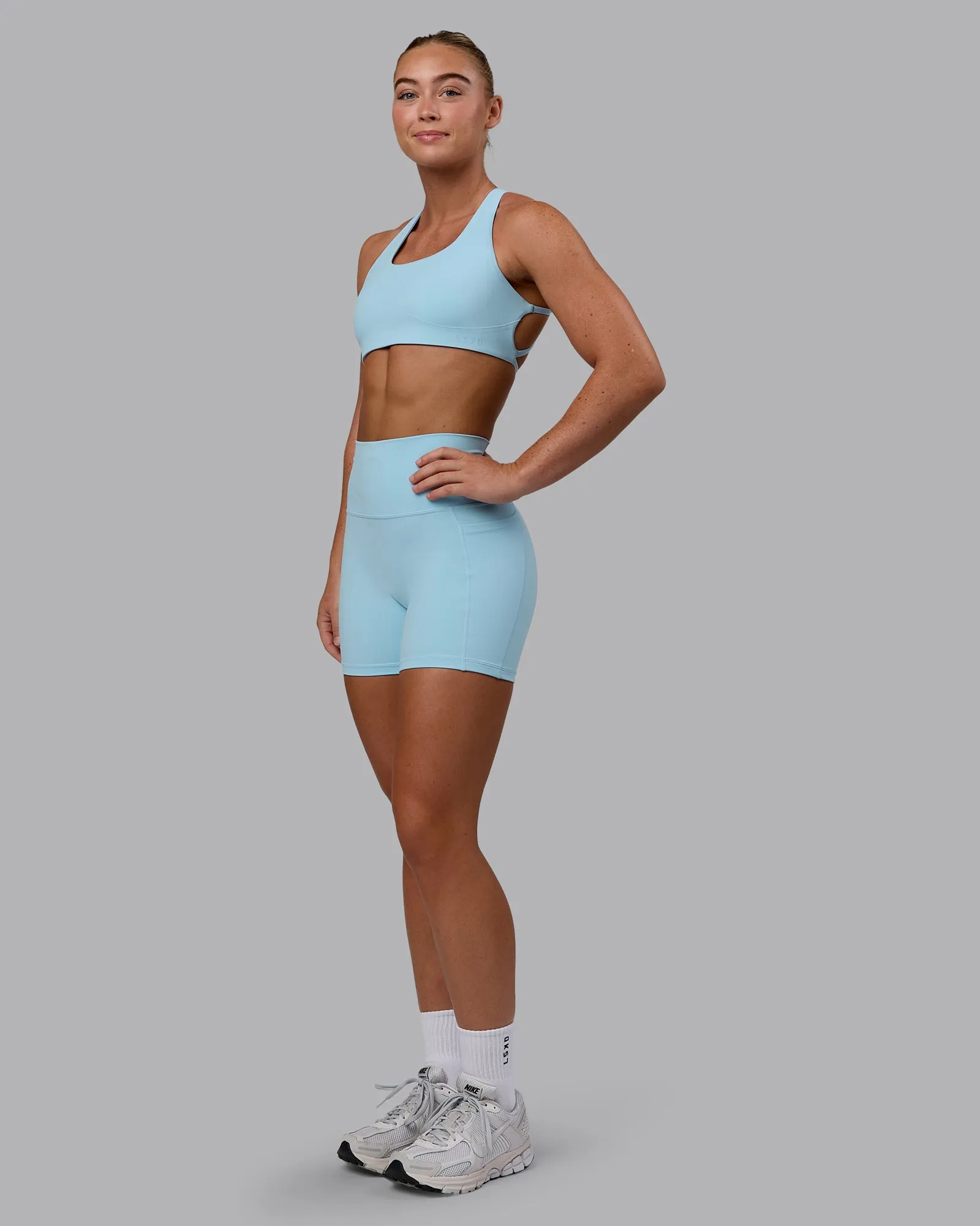 Aspire Sports Bra - Glacial Blue