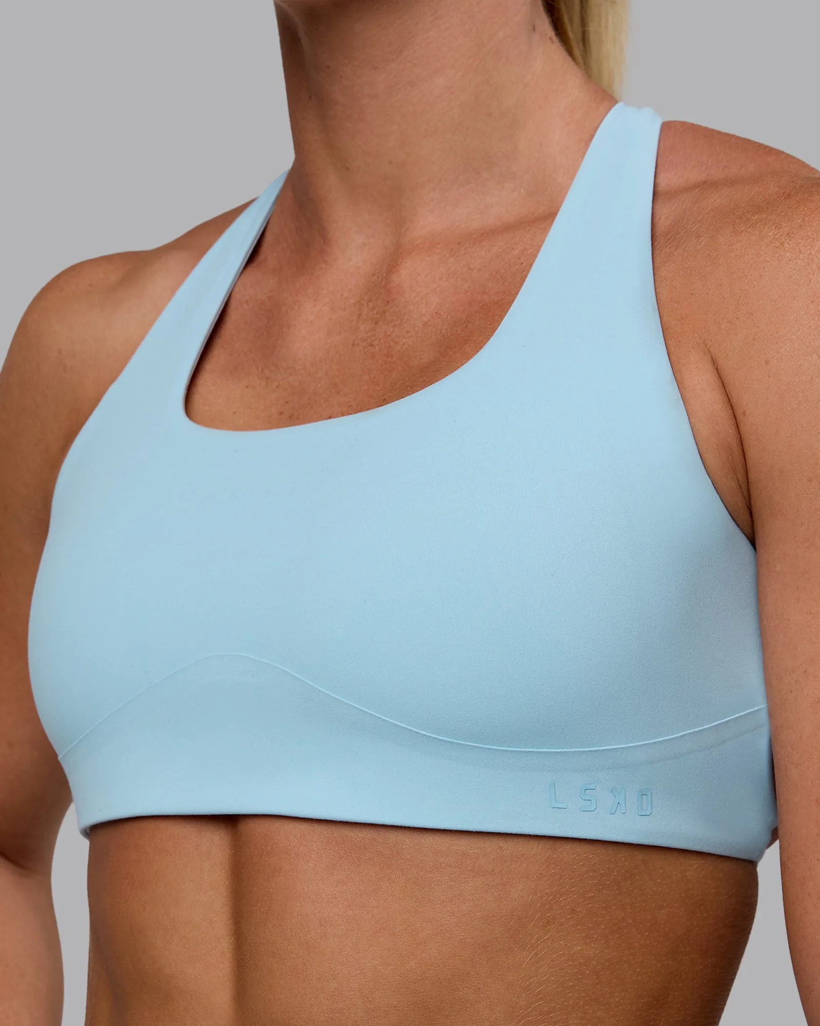 Aspire Sports Bra - Glacial Blue