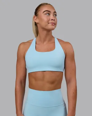 Aspire Sports Bra - Glacial Blue