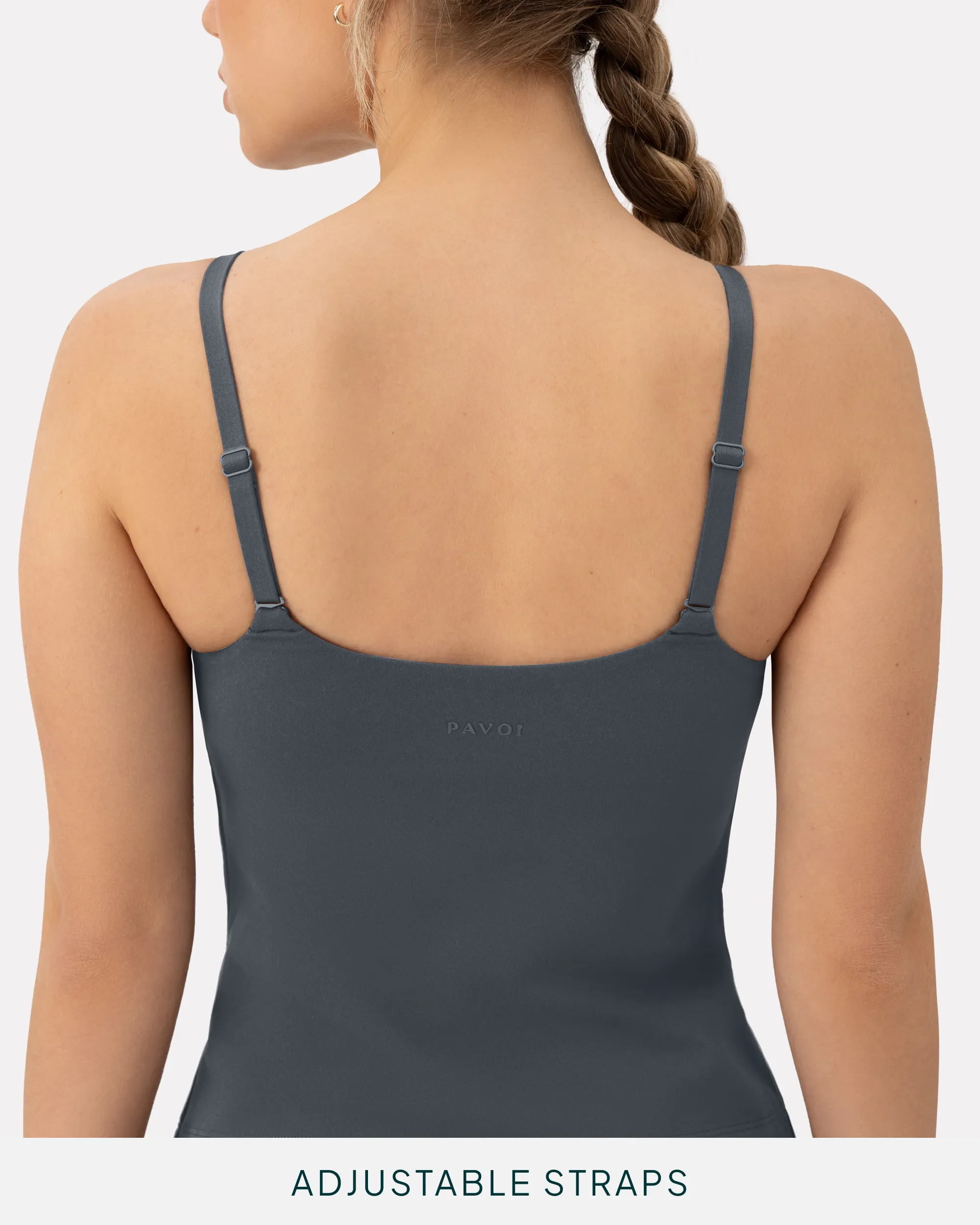 Athleisure Padded Cami Tank Top