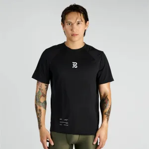 Bandit Running Vento Performance Tee Pieced - Black