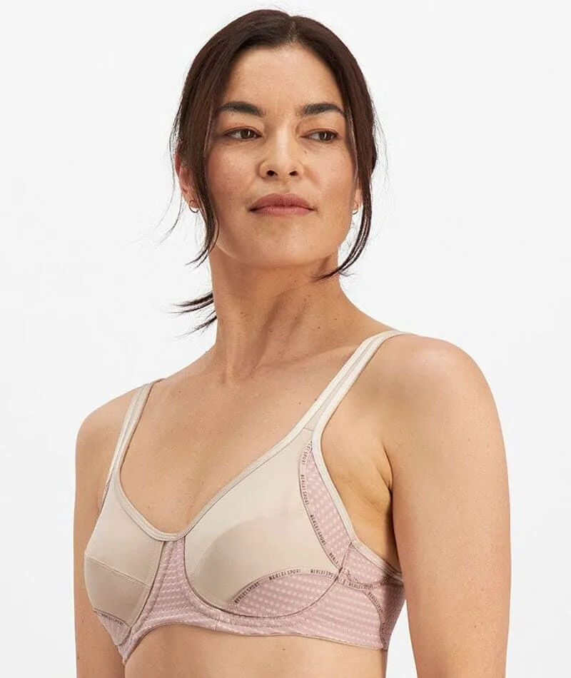 Berlei Electrify Underwire Sports Bra - Soft Powder