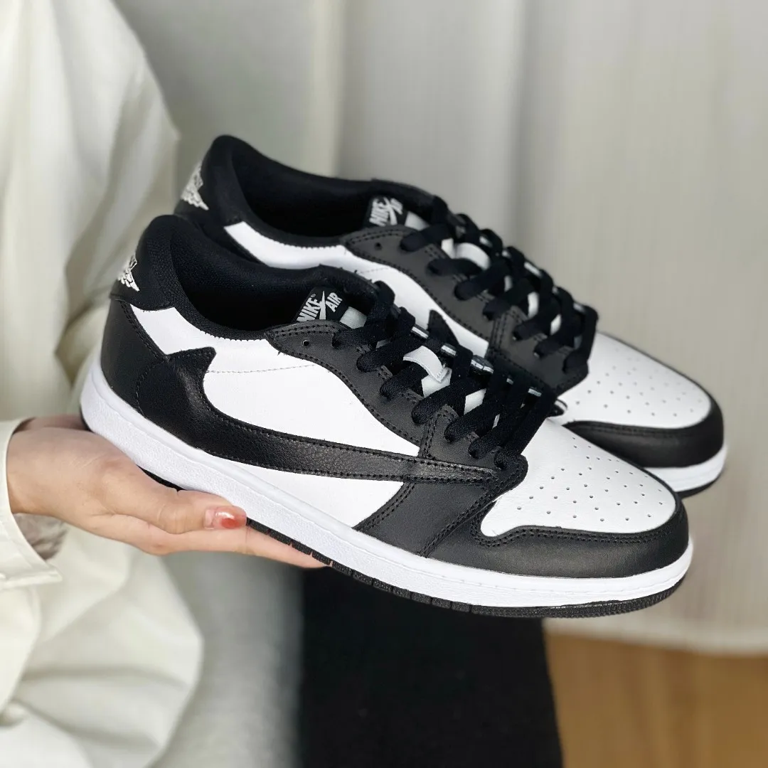 Black Custom Low Air Jordan 1 x Travis Scott
