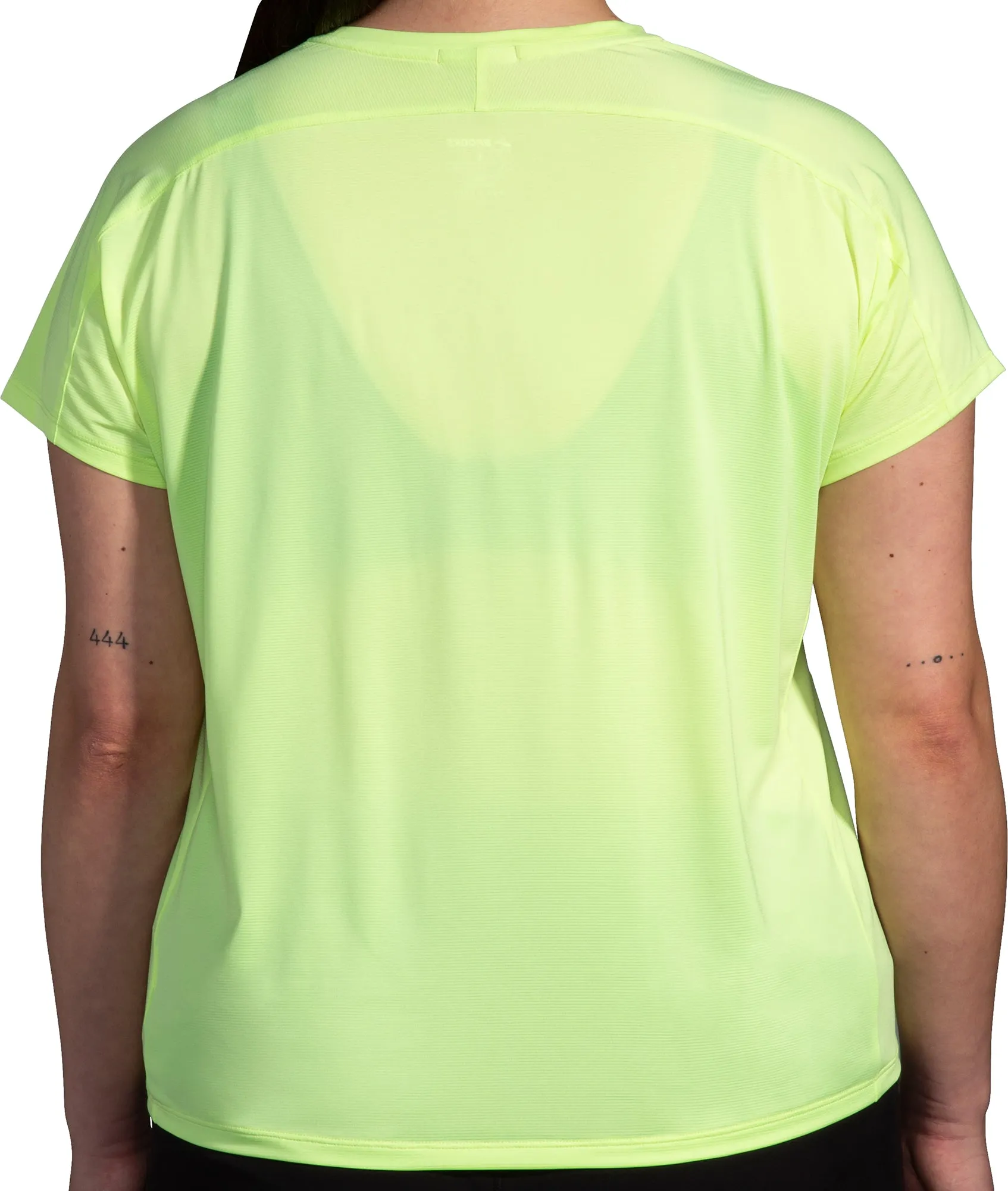Brooks Sprint Free 2.0 Short Sleeve Womens Running Top - Yellow