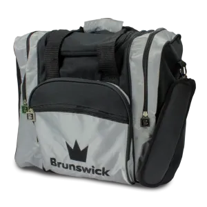 Brunswick Edge Single Tote- Silver
