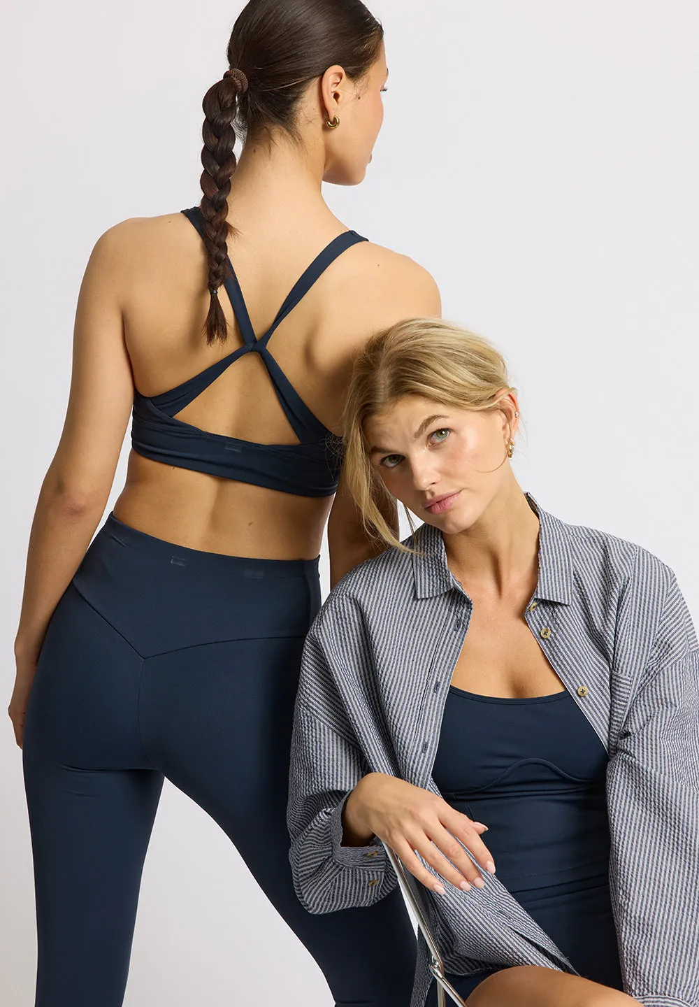 Butter Soft Sports Bra Seinna - navy
