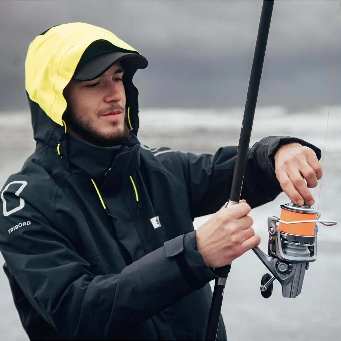 Canne surfcasting pêche en mer SYMBIOS 900 4.20m 100-250g Power
